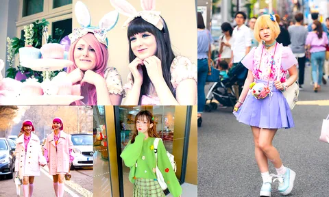 Trở nên dễ thương với phong cách thời trang Kawaii