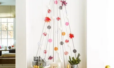 22 ý tưởng sáng tạo tự làm cây thông Noel tại nhà - kỳ 2