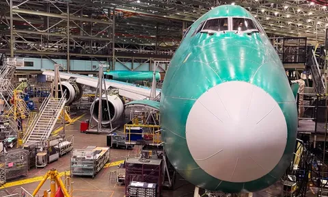 Ngành hàng không thế giới chào chiếc 747 cuối cùng của Boeing đã xuất xưởng sau hơn 50 năm sản xuất