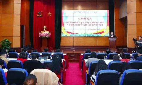 Phát động Giải Báo chí toàn quốc ‘Vì sự nghiệp phát triển văn hóa, thể thao và du lịch lần thứ nhất’