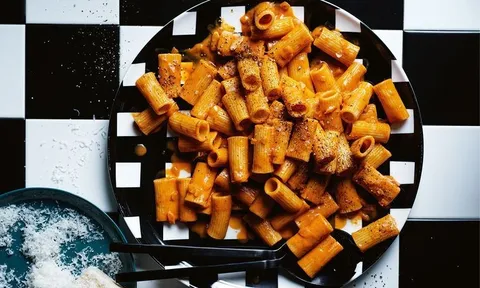 Rigatoni cà chua vừa ngon vừa đơn giản
