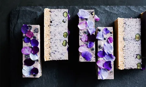 Công thức Cheesecake việt quất thuần chay