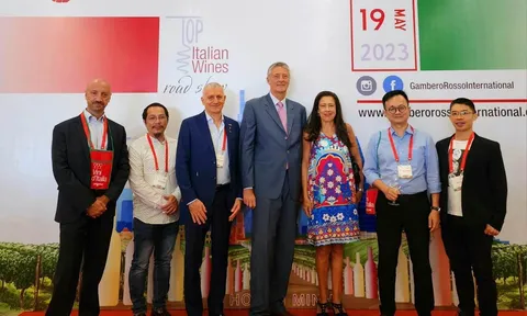 Lễ hội rượu vang Ý 2023 mở mối quan hệ giao thương và du lịch với Việt Nam