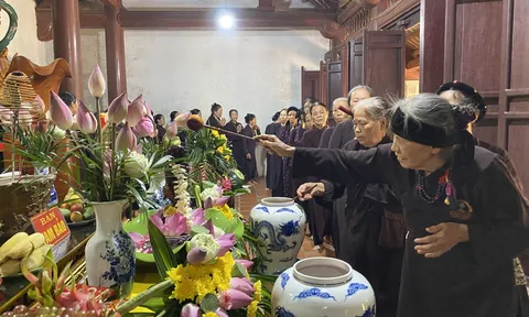 Lễ Phật Đản giản dị ở chùa làng Hưng Sơn