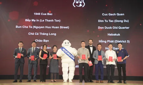 Bốn nhà hàng Việt Nam lần đầu được gắn sao Michelin