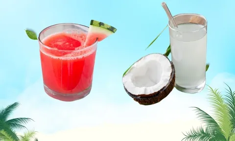 Những loại thức uống giải nhiệt cơ thể nên dùng trong ngày hè