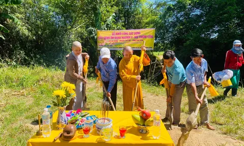 Khởi công xây dựng cầu Quan Âm hạnh nguyện 9 tại Phú Yên