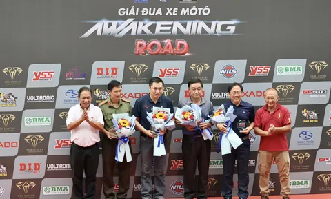 Bình Dương Khai mạc Giải đua xe Mô tô thử nghiệm "Awakening Road năm 2023"