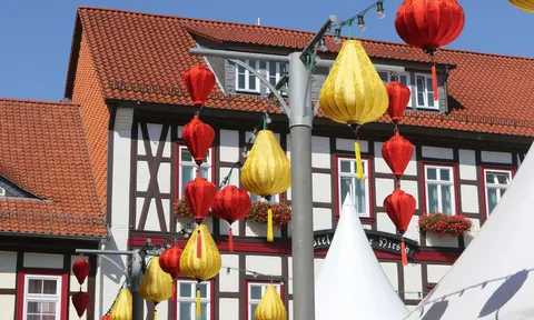 Rực rỡ Lễ hội đèn lồng Hội An tại thành phố Wernigerode, Đức