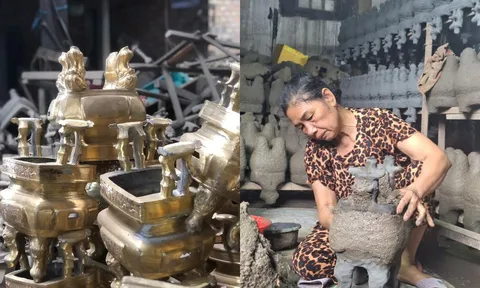 Nét đẹp làng nghề: Đúc lư đồng An Hội - tinh hoa nức tiếng một thời