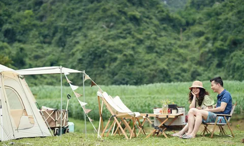 Du lịch dã ngoại "được lòng" giới trẻ thích xê dịch dịp Tết Nguyên đán
