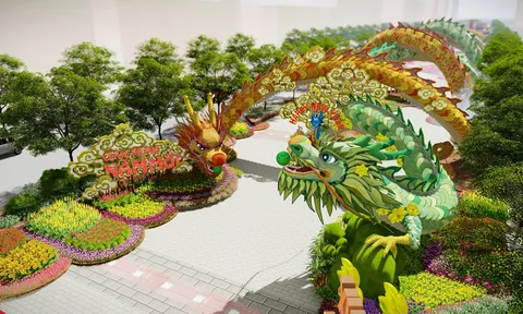 Tiết lộ 3 điểm đáng chú ý tại đường hoa Nguyễn Huệ Tết Giáp Thìn 2024