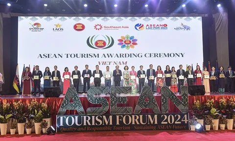 25 đơn vị, địa phương của Việt Nam đoạt giải trong lễ trao giải Du lịch ASEAN 2024