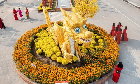 Ngắm đường gốm 6,8 tỷ đồng mừng Xuân Giáp Thìn 2024 ở Vĩnh Long