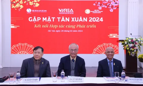 Gặp mặt tân xuân giữa Hiệp hội Du lịch Việt Nam, Hiệp hội Bất động sản Việt Nam và Hiệp hội Doanh nhân Việt Nam ở nước ngoài