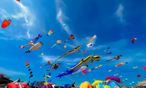 Muôn sắc màu tại hội diều lớn nhất năm của Vũng Tàu