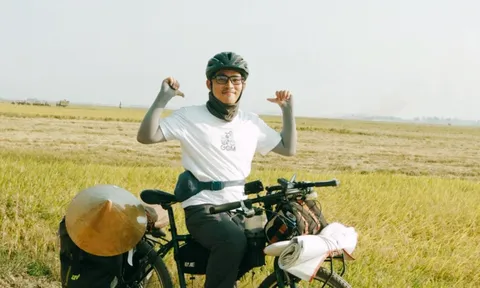 Hành trình đạp xe Đông Nam Á của chàng trai Việt