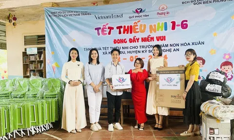 Quỹ Phúc Tâm chắp cánh thêm ước mơ cho trẻ em ở vùng sâu vùng xa