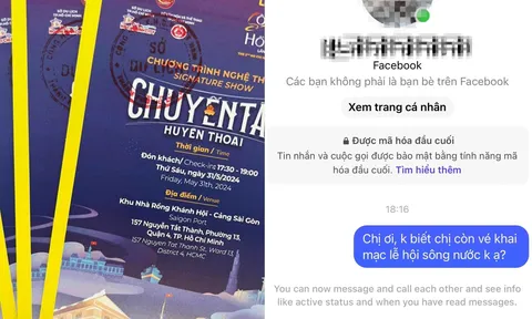 Rao bán vé tham dự chương trình nghệ thuật "Chuyến tàu huyền thoại" là sai quy định