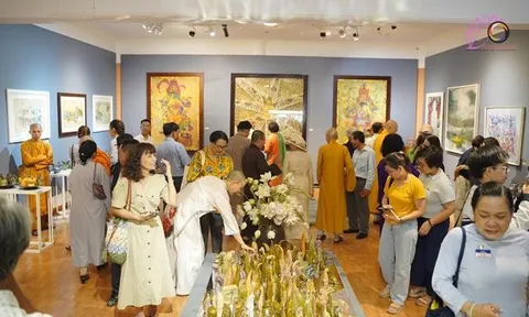 Đặc sắc Triển lãm mỹ thuật văn hóa Phật giáo – Festival Huế 2024