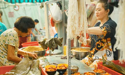 Phong vị bánh bá trạng của người Hoa ngày Tết Đoan Ngọ