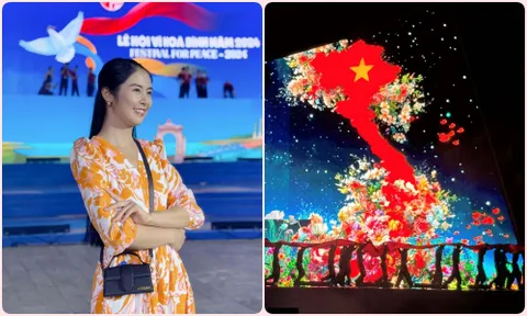 Hoa hậu Ngọc Hân: Lễ hội Vì hòa bình ở Quảng Trị sẽ là cầu nối gắn kết những người yêu hòa bình