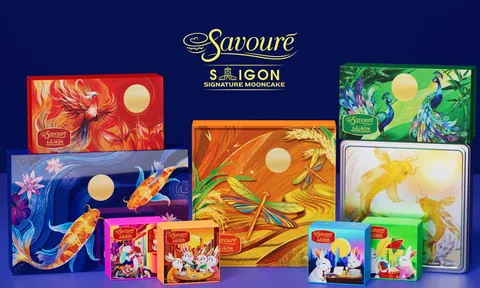 “SAIGON SIGNATURE MOONCAKE” - Quà tặng Trung thu mang đậm dấu ấn Sài Gòn từ SAVOURÉ BAKERY