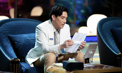 Lần đầu tiên trên sóng Shark Tank: "Cá mập" Minh Beta khóc nức nở