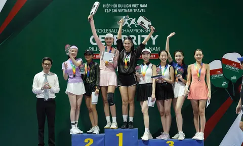 Giải Pickleball Celebrity Championship – PILI Cup 2024 khép lại thành công rực rỡ