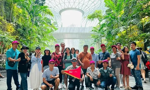 Đoàn 1.000 khách Việt tham dự sự kiện đón Đức Giáo hoàng Francis tại Singapore                