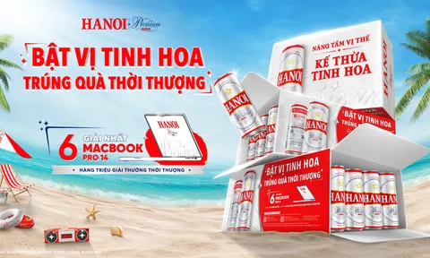 Nâng tầm trải nghiệm Hè 2024 cùng HANOI PREMIUM với chương trình "Bật vị tinh hoa - Trúng quà thời thượng"
