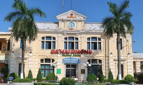 Ga Hải Phòng 123 tuổi trở thành điểm du lịch