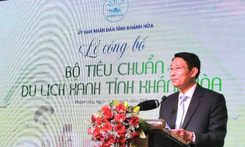 Khánh Hòa công bố Bộ tiêu chuẩn Du lịch xanh