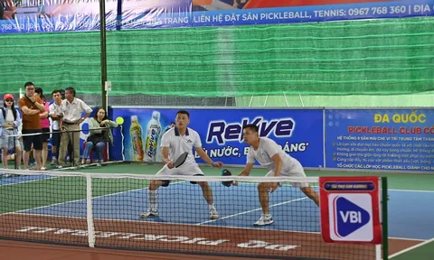 Chuẩn bị Khởi tranh Giải Pickleball Du lịch Khánh Hòa 2025