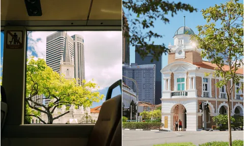 Khám phá Singapore thơ mộng qua ô cửa xe buýt