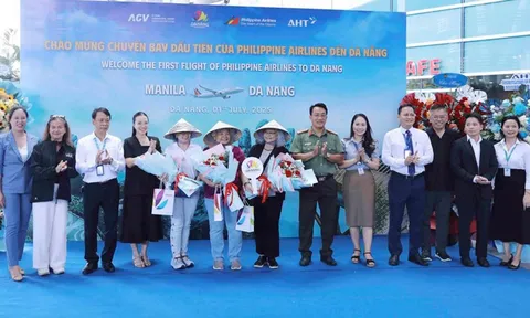 Philippine Airlines lần đầu tiên bay thẳng đến Đà Nẵng, mở rộng kết nối du lịch giữa Việt Nam và Philippines