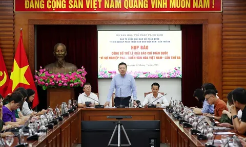 Giải Báo chí toàn quốc “Vì sự nghiệp phát triển Văn hóa Việt Nam” lần thứ Ba năm 2025: Đổi mới để nâng tầm và lan tỏa sâu rộng
