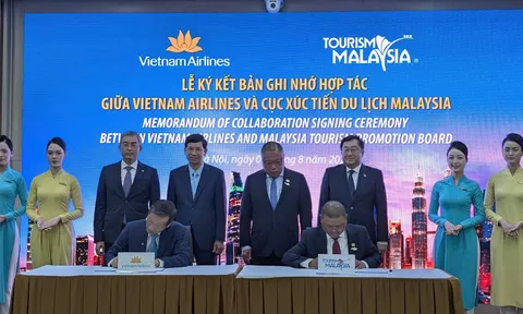 Vietnam Airlines và Cục Xúc tiến Du lịch Malaysia ký kết hợp tác chiến lược, mở rộng kết nối và quảng bá song phương