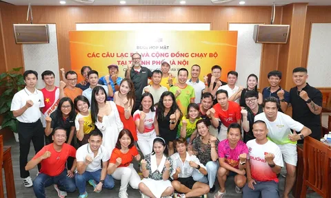 Gặp gỡ cộng đồng chạy bộ trước Giải Marathon Quốc tế Hà Nội Techcombank