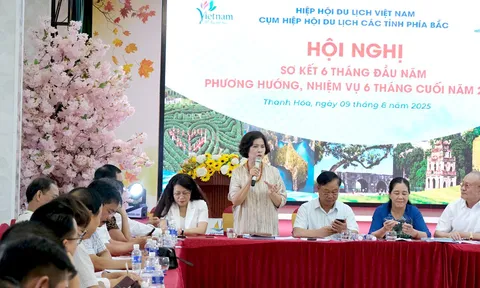 Cụm Hiệp hội Du lịch các tỉnh, thành phố phía Bắc sơ kết công tác 6 tháng đầu năm