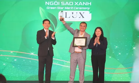 LuxGroup được vinh danh Doanh nghiệp Ngôi Sao Xanh 2025