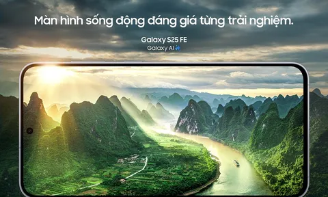 Samsung giới thiệu Galaxy S25 FE: Trợ thủ công nghệ đáng giá cho những hành trình khám phá