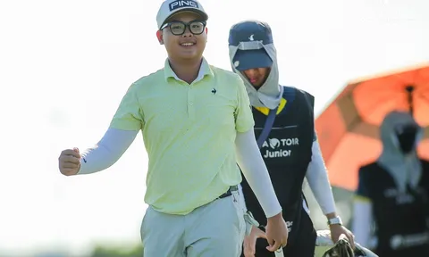 VGA Junior Tour 2025 Race to TaylorMade: Nguyễn Quang Đại dẫn đầu sau ngày thi đấu đầu tiên tại chặng 4