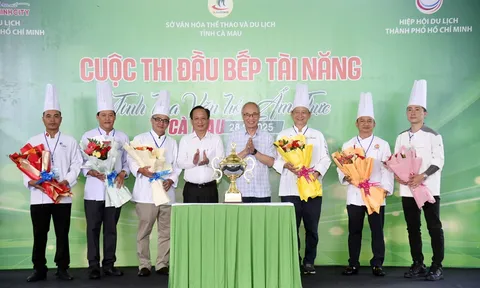 Cuộc thi Đầu bếp tài năng 2025: Khi nghệ thuật Ẩm thực Cà Mau gặp gỡ đẳng cấp chuyên nghiệp