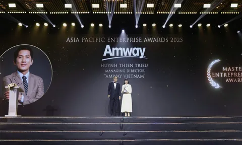 Tổng Giám đốc Amway Việt Nam Huỳnh Thiên Triều – Doanh nhân xuất sắc Châu Á 2025