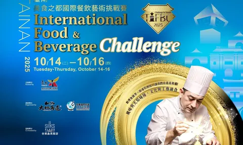 TIFBC 2025: Đài Nam (Trung Quốc) tổ chức Cuộc thi Nghệ thuật Ẩm thực đẳng cấp Quốc tế