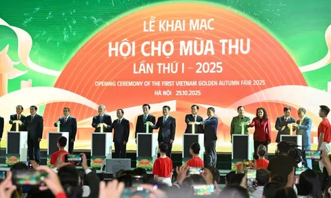 Khai mạc Hội chợ Mùa Thu lần thứ nhất – 2025: Sự kiện kinh tế - văn hoá quốc gia mở ra hành trình hội nhập và sáng tạo của Việt Nam