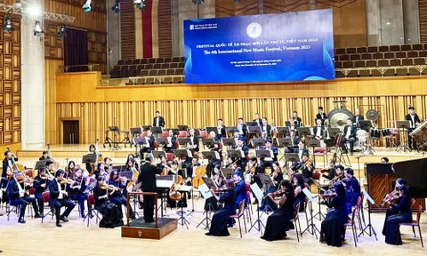Hòa nhạc giao hưởng đặc biệt khép lại Festival quốc tế Âm nhạc mới 2025
