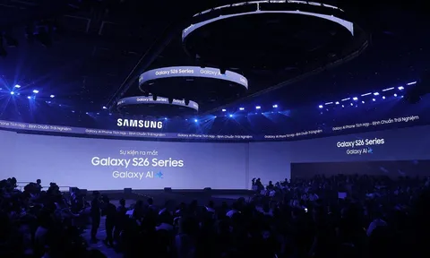 Sự kiện ra mắt Galaxy S26 series thu hút hơn 600 khách mời tham dự, khám phá hành trình “Galaxy AI Phone tích hợp. Định chuẩn trải nghiệm”