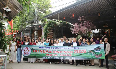 Hiệp hội Du lịch Phú Thọ tổ chức chương trình “Du xuân - Gặp mặt đầu xuân 2026”